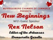 A New Beginning: Murfreesboro chamber banquet Feb. 10