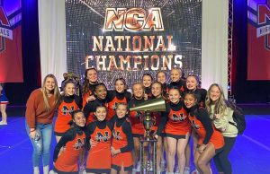 National Champs: Scrapper cheerleaders earn first national title