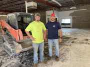 Old Fred’s building renovation underway
