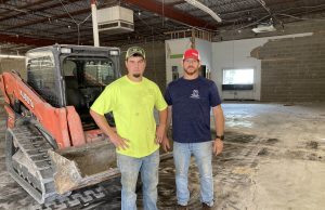 Old Fred’s building renovation underway