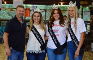 HoCo livestock judge and fair royalty