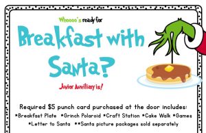 Santa coming for Nashville JA’s breakfast Dec. 3