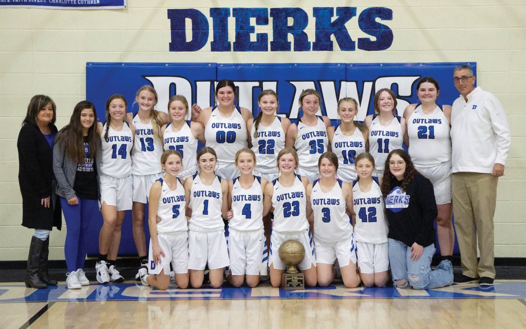 Dierks junior Lady Outlaws win memorial tournament Southwest Arkansas