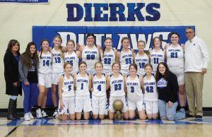 Dierks junior Lady Outlaws win memorial tournament