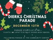 Christmas Wonderland to follow Dierks Christmas parade Dec. 12