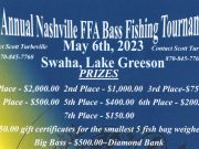 Nashville FFA to host bass tournament May 6