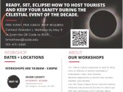 Sign up by May 9 for free ‘eclipse’ workshops