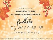 Extension Homemakers to host ‘Crocktober’ Oct. 17