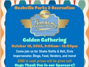 City park to host Golden Gathering Oct. 19, Trick or Treat Trail Oct. 31