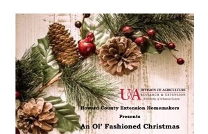 HoCo Extension Homemakers to present Ol’ Fashioned Christmas Nov. 4