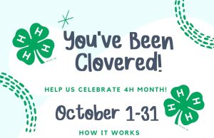 HoCo 4H ‘You’ve Been Clovered’ fundraiser runs through Oct. 31