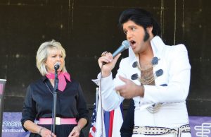 Elvis+Shake, Rattler & Roll rock Golden Gathering