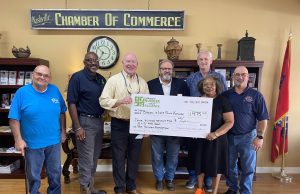 Donation made to Bread of Life Soup Kitchen