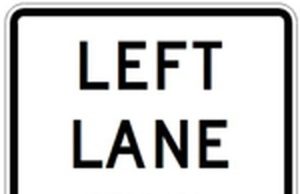 ARKANSAS DOT: Left lane for passing only