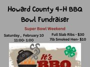It’s almost kick-off time for Howard County 4-H Barbecue Bowl