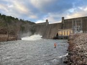 Hydropower generation halted at Narrows Dam for rack repairs