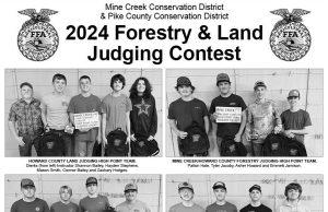 Annual conservation land, forestry judging contest draws 17 schools