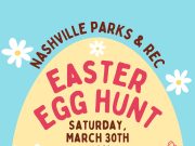 Easter egg hunt March 30th at Nashville City Park