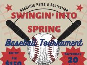 Nashville park to host ‘Swingin’ Into Summer’ baseball tourney April 20