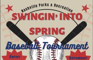 Nashville park to host ‘Swingin’ Into Summer’ baseball tourney April 20