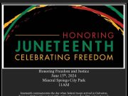 Juneteenth celebration June 15 at Mineral Springs park
