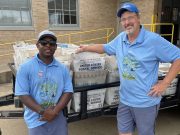 Letters carriers collect bounty for food drive