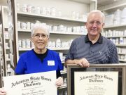 Local pharmacists earn 50-year Gold Certificates