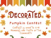 HoCo 4H sponsoring community youth pumpkin decoration contest