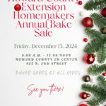 webHoward County Extension Homemakers Annual Bake Sale