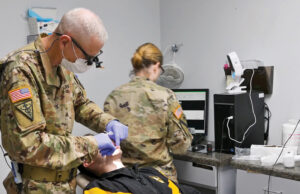 Local dentist has hand in new clinic at Camp Robinson