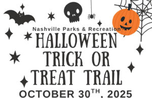 Nashville’s Trick or Treat Trail set for Oct. 30 at city park