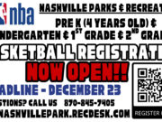 Pre K-2 Nashville basketball sign-up now open