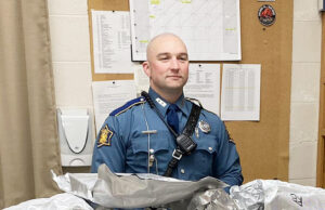 Trooper Micah Brown earns Howard County’s Officer of Year honor