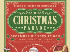 Dierks Christmas Parade, community event set for Monday, Dec. 8