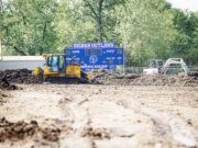 Work underway on Dierks football field