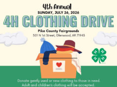 Pike County 4-H Clothing Drive July 26