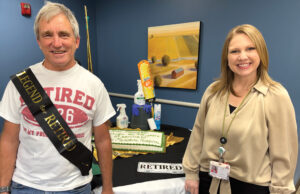 Longtime HMH employee retires