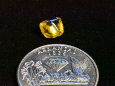 Crater of Diamonds yields 2.29-Carat Yellow Diamond
