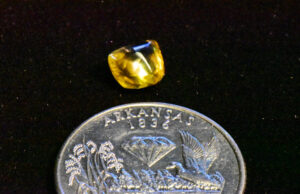 Crater of Diamonds yields 2.29-Carat Yellow Diamond