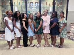 Mineral Springs High School Homecoming Court